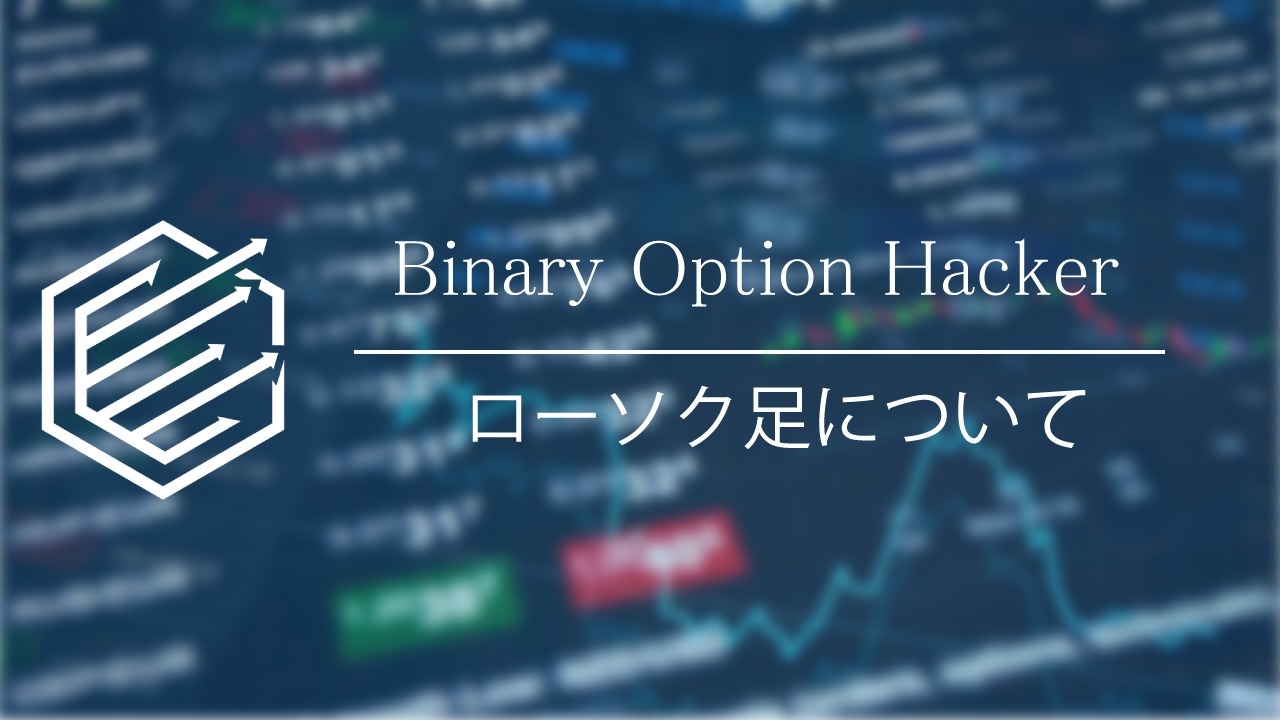 Binary Option（バイナリーオプション） ローソク足